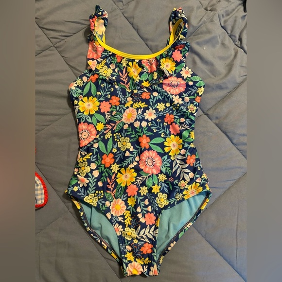 Girls Cat & Jack Swimsuits - Size Small (7/8) - Picture 4 of 8